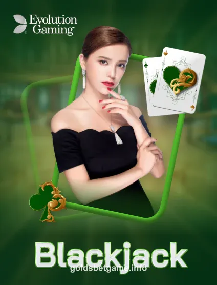 Imagem do jogo evolution blackjack portrait no GoldsBet Game